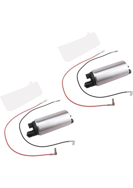 2x Suzuki RMZ250 RMZ450 TU250 TU250X Kawasaki KX250F BX250 Nınja 250SL EX400 Nınja 400R KLE650 Için 2x Motosiklet Yakıt Pompası (Yurt Dışından)