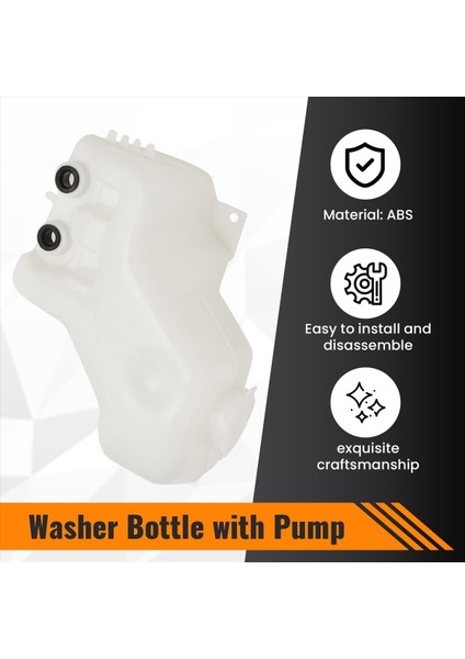 Ön Cam Silecek Yıkama Şişesi 2 Delikli Pompa Tankı Jar Kiti Nissan Patrol Gq Maverick 1988-1997 (Yurt Dışından) fırsatları