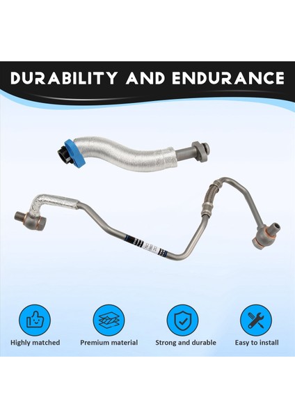 037979 037956 Geri Dönüş Borusu Turboşarj Peugeot 308 408 Rcz 3008 508 Cıtroen C4 C5 Ds (Yurt Dışından) indirimleri