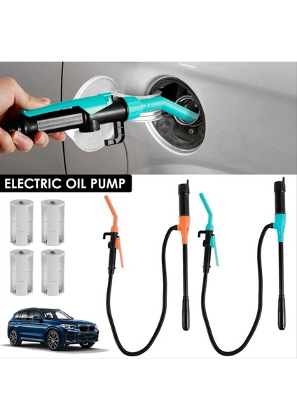 Sıvı Transfer Pompa Transfer Pompası Akış Kontrol Nozul ile 2 4 Galon Taşınabilir Verimli Yakıt Transfer Pompası Turuncu (Yurt Dışından) fiyatları