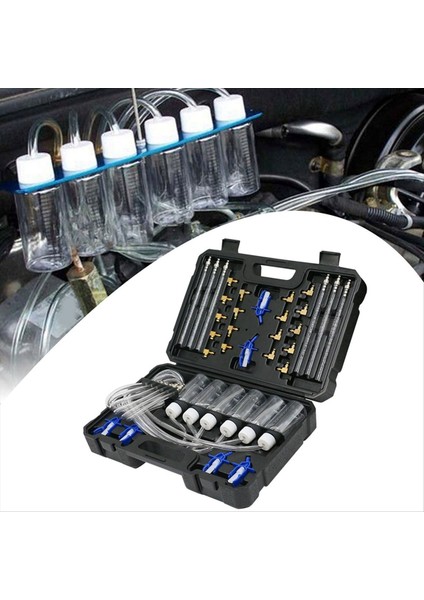 Enjektör Akış Ölçer Test Seti Araç Kamyonu Için Oto Onarım Araçları Enjektör Yağ Enjektörleri Otomatik (Yurt Dışından) fırsatları