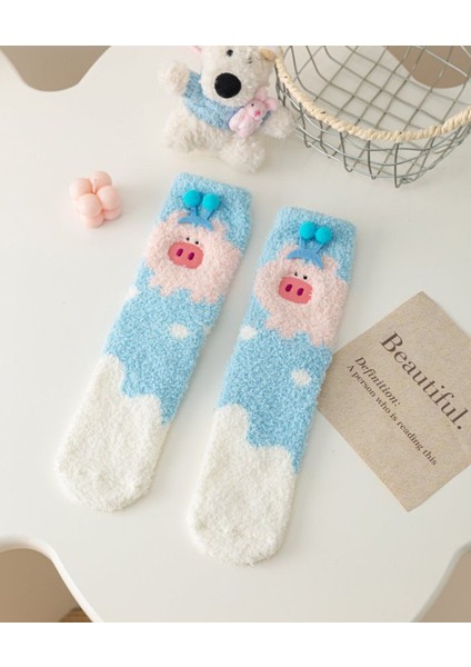 Kalınlaştırılmış Uyku Postpartum Orta Boy Çorap (Yurt Dışından)