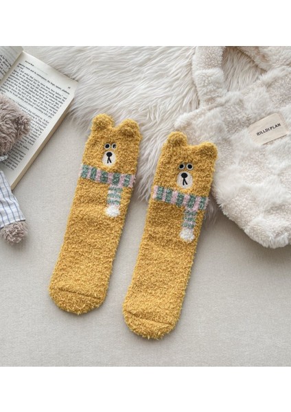 Isıtmalı Kalınlaştırılmış Yer Çorabı (Yurt Dışından)