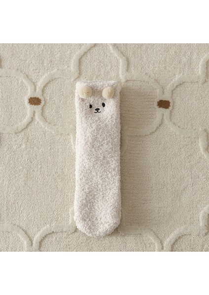 Nakışlı Karikatür Uyku Çorabı (Yurt Dışından)