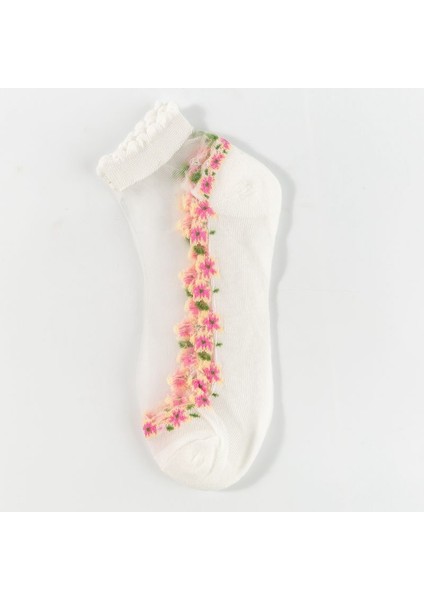 Ter Çekici Dantelli Çorap (Yurt Dışından)