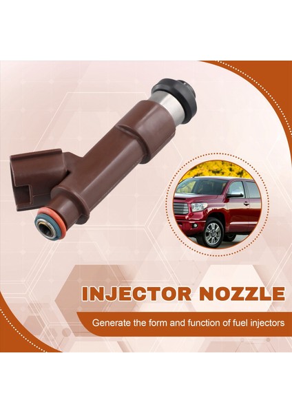 23250-50060 Toyota Tundra Sequoia Için Yeni Yakıt Enjektör Nozul 4runner Lexus GX470 LX470 4 7l V8 (Yurt Dışından) modelleri