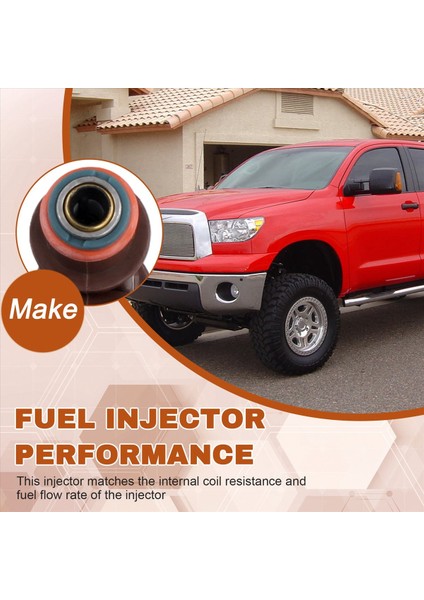 23250-50060 Toyota Tundra Sequoia Için Yeni Yakıt Enjektör Nozul 4runner Lexus GX470 LX470 4 7l V8 (Yurt Dışından) fırsatları