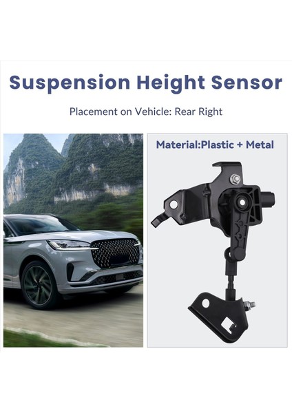 Sağ Arka Gövde Liği Sensörü Braketi Assy FR3Z-5A967-A Ford Mustang Için 2015-2019 Araba Far Seviyesi Sensörü FR3Z5A967C (Yurt Dışından) fırsatları