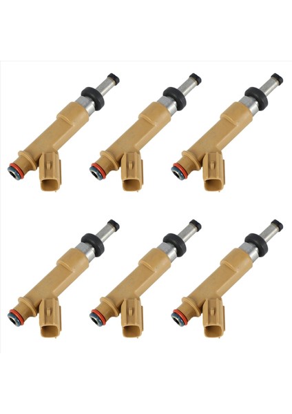 6 Adet Yakıt Enjektörü 09-15 Için 23250-0T020 Toyota Corolla Matrisi 1 8l FJ1068 (Yurt Dışından)