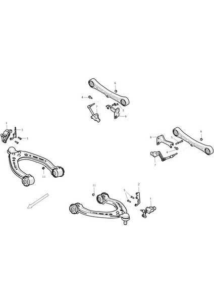 1027941-00-A Sol Ön Süspansiyon Tesla Için Gövde Liği Sensörü Model x S 2012-2021 Far Sıvı Sensörü 102794100B (Yurt Dışından) fiyatları