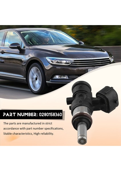 Audi 06L906031B 06K906A01 0280158360 06L906031BCN 06L906031A 95890603100 0280158266 Için Yakıt Enjektörü (Yurt Dışından) modelleri