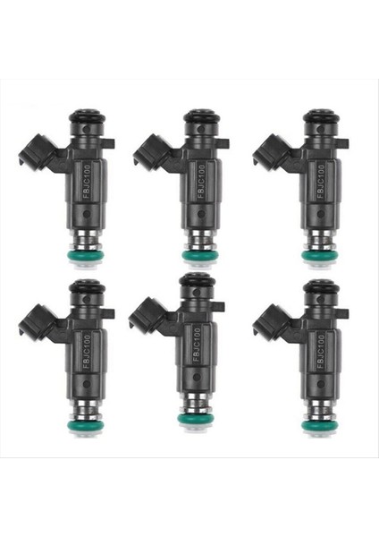 6pcs Yakıt Enjektörleri Nozul 16600-2Y915 166002Y915 Nissan X-Trail T30 T31 Için FBJC100 2 5 Petrol QR20D Murano Maxima (Yurt Dışından)