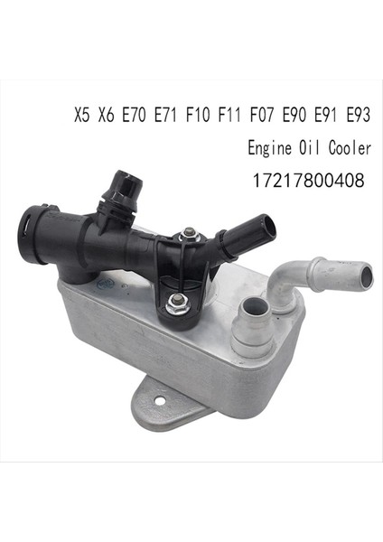 Bmw X5 X6 E70 Için Araba Motoru Yağı Soğutucu E71 F10 F11 F07 E90 E91 E93 17217800408 (Yurt Dışından) fırsatları