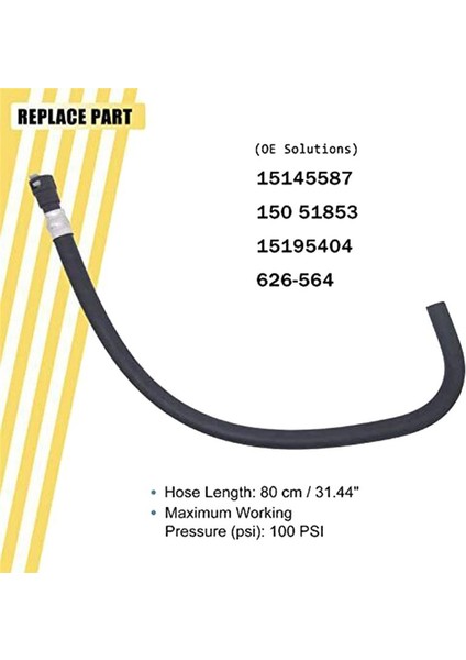 15145587 Kauçuk Hortum Düşük Basınçlı Hortum Hortum Hortum Soğutma Su Hortumu Genel Gm Için Otomotiv Malzemeleri (Yurt Dışından) indirimleri