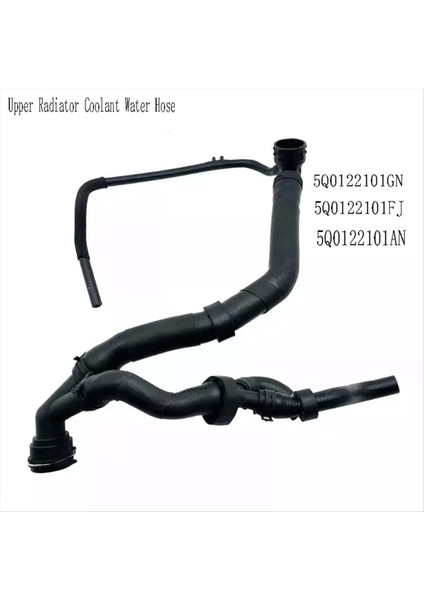 5Q0122101GN Üst Radyatör Soğutucu Su Hortumu Audi A3 2015-2016 Volkswagen Golf Alltrack 5Q012101FJ 5Q0122101AN (Yurt Dışından) modelleri