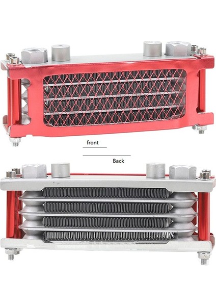 M10 Arayüz Radyatör Yağı Soğutucu Alüminyum Soğutma Sistemi 50-160CC Motosiklet Kir Pit Maymun Bisiklet Kırmızı (Yurt Dışından) fiyatları
