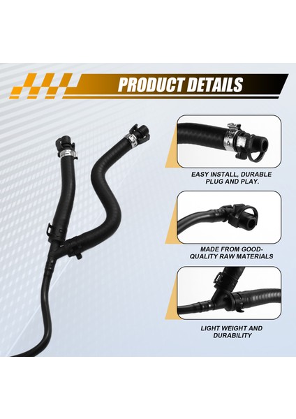 LR128310 Land Rover Range Rover Discovery Için Yeni Motor Radyatör Su Deposu Hortumu (Yurt Dışından) indirimleri