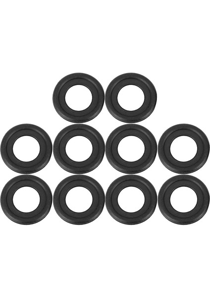 10PCS Siyah Kauçuk Yağ Tahliye Tapası Contalar Yıkayıcı Yedek Gm 12616850 3536966 097-119 (Yurt Dışından)