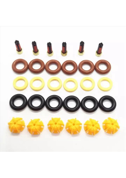 60X Yakıt Enjektör Onarım Kiti For-Bmw E30 325I M60 V8 Pintle Valf Enjeksiyonu 0280150415 0280150778 136414666396 (Yurt Dışından) fiyatları