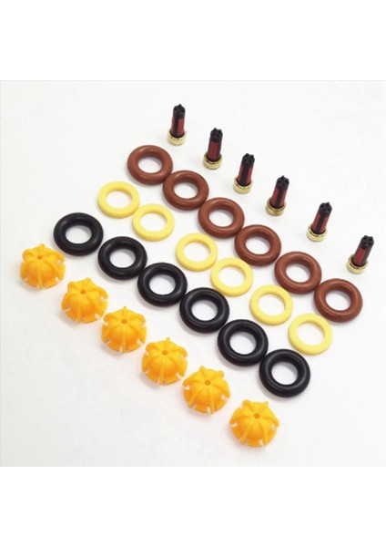 60X Yakıt Enjektör Onarım Kiti For-Bmw E30 325I M60 V8 Pintle Valf Enjeksiyonu 0280150415 0280150778 136414666396 (Yurt Dışından) modelleri