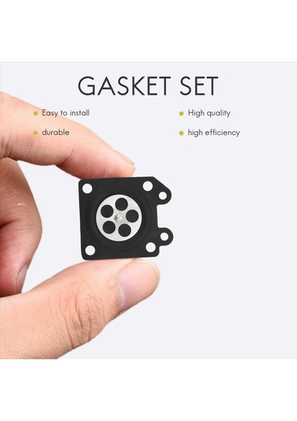 200PCS 2500 3800 4500 5200 5800 Chainsaw Karbüratör Onarım Parçaları Ölçüm Diyaframı Contaları (Yurt Dışından) fırsatları