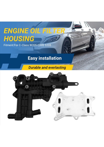 6261800065 Mercedes Benz C-Serisi W205 C205 S205 A6261800011 Için Motor Yağı Filtre Muhafazası (Yurt Dışından) indirimleri