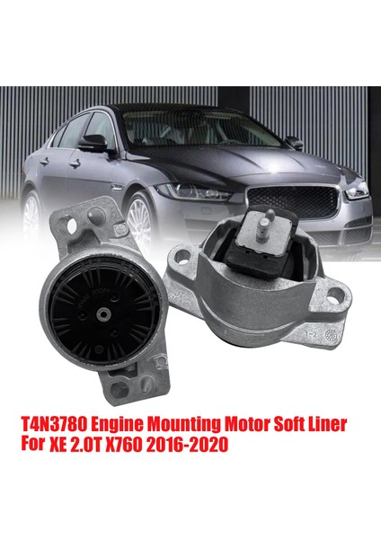 2pcs T4N3780 Jaguar Xe Için Motor Motor Montaj Montajı 2 0t X760 2016-2020 Motor Montaj Yumuşak Astar Destek Şanzımanı (Yurt Dışından) fiyatları