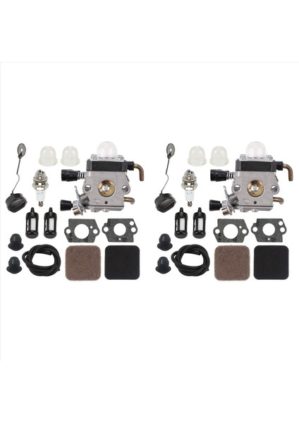 Sthıl FS75 FS80 FS85 HS75 Için 2x FS85 Karbüratör Kiti HS80 HS85 HL75 FH75 HT70 HT75 KM80 KM85 SP80 SP85 FC85 FC85 (Yurt Dışından)