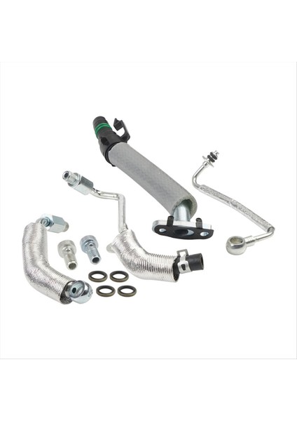Turbo Yağ Dönüşü Tahliye ve Yağ Yem Boru Kiti Buick Encore Chevy Cruze 1 4l L4 55592600 25198546 25200947 55587854 (Yurt Dışından)