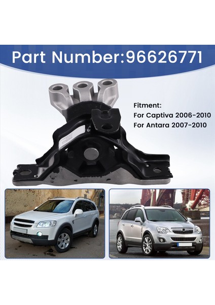 96626771 Araba Motor Montajı Braket Motor Montajı Chevrolet Captiva Opel Antara Cadillac 2006-2010 (Yurt Dışından) indirimleri