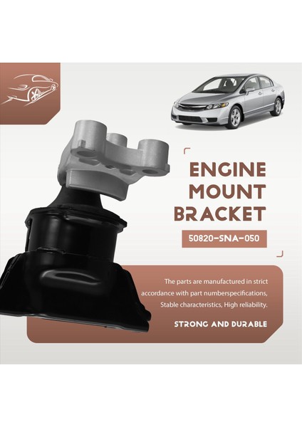 50820-SNA-050 Araç Motor Montaj Braket Motor Montajı Honda Civic Için 1 8 2006-2011 50820SNA050 (Yurt Dışından) fırsatları