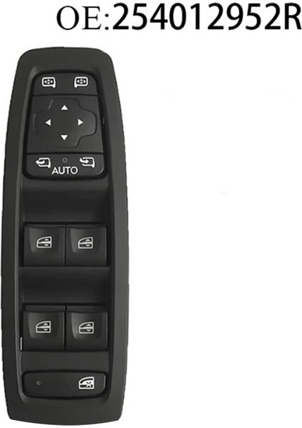 Renault Grand Scenic Iv Lhd Için Araç Ön Sol Ana Elektrikli Cam Anahtarı Cam Kontrol Düğmesi 254012952R (Yurt Dışından) fırsatları