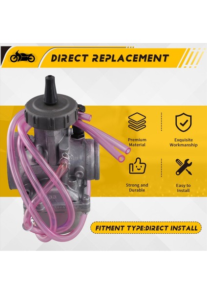 Motosiklet Atv Motokros Karbüratör Pwk 200CC Ila 250CC Motor 33MM Karbüratör Için Karbüratör (Yurt Dışından) indirimleri