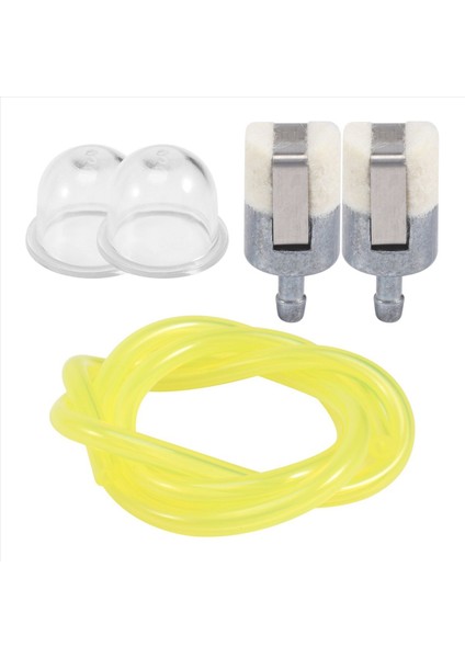 Honda GX22 GX25 GX31 GX35 Rottiller Çim Biçme Makinesi Fırçası Biçme Makinesi Için 5 Adet/set Ampul Yakıt Filtresi ve Yakıt Hattı Hortumu (Yurt Dışından)