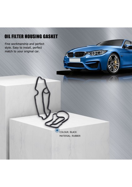 2pcs Siyah Kauçuk Yağ Filtresi Gövde Conta Mercedes Benz ML320 ML350 R320 Dodge Sprinter 6421840080 6421801410 (Yurt Dışından) indirimleri