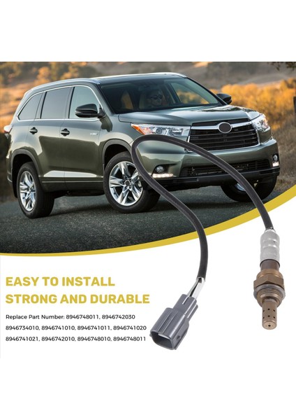 Hava Yakıt Oranı Oksijen O2 Sensörü 89467-48011 Toyota Avalon Camry Rav4 Sienna Highlander Lexus ES300 RX300 234-9009 (Yurt Dışından) indirimleri