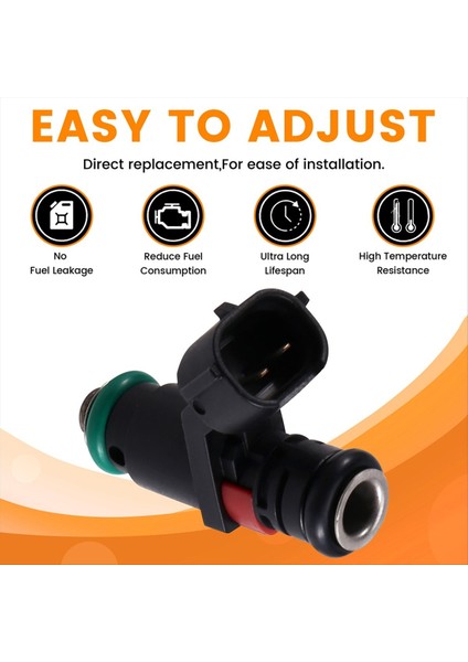 4pcs Yakıt Enjektörü 03E906031 Fabia Mk1 Ibiza Mk3 Vw Polo 9n Cordoba Roomster 1 2 03E906031A 03E906031C 03E906031E (Yurt Dışından) fiyatları