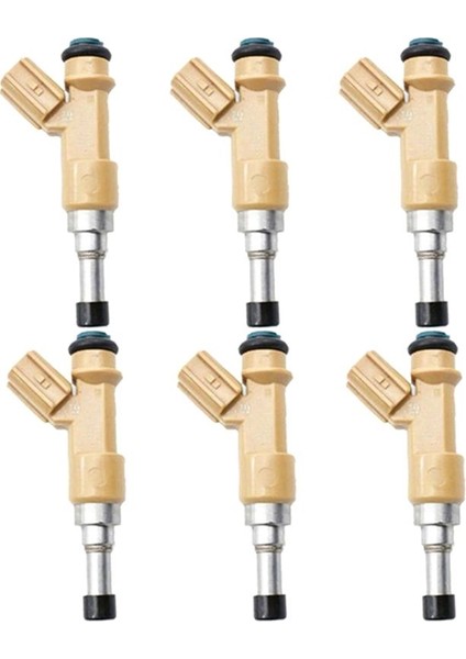 6pcs Yeni Yakıt Enjektörü 23250-31100 23209-39215 Toyota Land Cruiser Prado 2008-2012 (Yurt Dışından)
