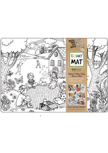 Funny Mat - Ilkbahar 33,5 x 48 cm