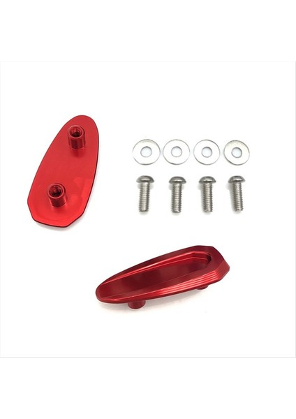 Bmw Için S1000RR 2019-2023 Motosiklet Dikiz Aynası Taban Kapağı Cam Sürücü Eliminator Ayna Delik Kapağı-Kırmızı (Yurt Dışından) fırsatları