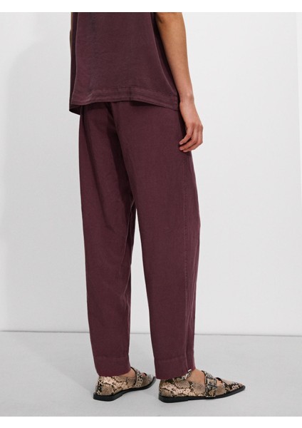 Dökümlü Düz Pantolon fırsatları