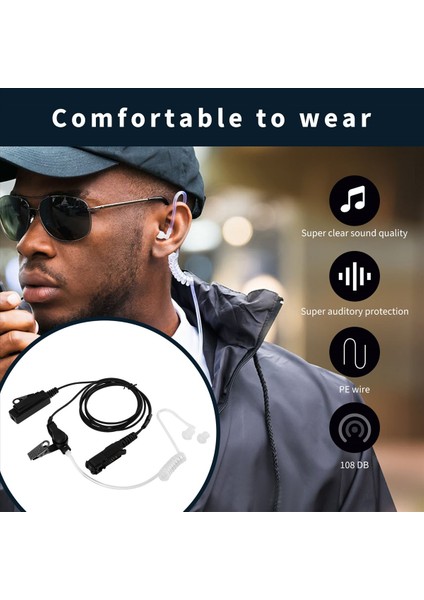 Walkie Talkie Hava Akustik Tüp Ppt Kulaklık Kulaklık Motorola Xır P6600 P6620 XPR3300 XPR3500 MTP3250 (Yurt Dışından) indirimleri