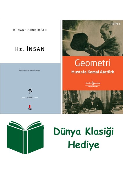 Hz. Insan + Geometri + Dünya Klasiği Hediye