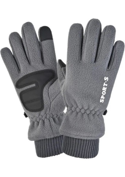 Polar Eldiven Soğuk Hava Dokunmatik Kışlık Spor Motosiklet Asker Taktik Kar Eldiveni (Yurt Dışından)