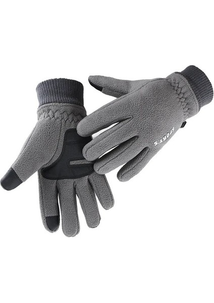 Polar Eldiven Soğuk Hava Dokunmatik Kışlık Spor Motosiklet Asker Taktik Kar Eldiveni (Yurt Dışından)