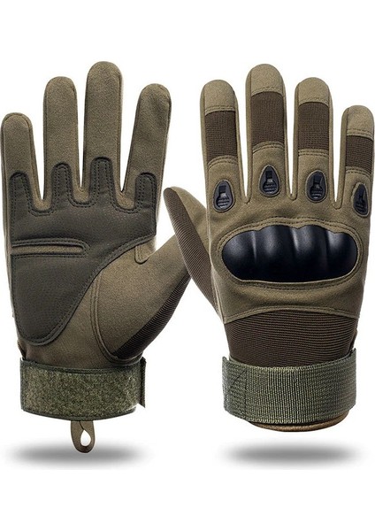 Combat Hard Shell Taktik Eldiven Korumalı Uzun 3 Renk (Yurt Dışından)