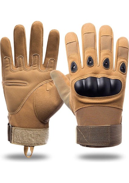 Combat Hard Shell Taktik Eldiven Korumalı Uzun 3 Renk (Yurt Dışından)