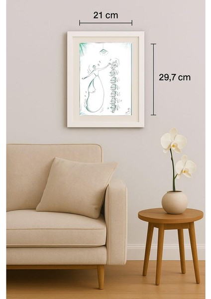 He Xin 29X21CM Orijinal Karikatür Tablo indirimleri