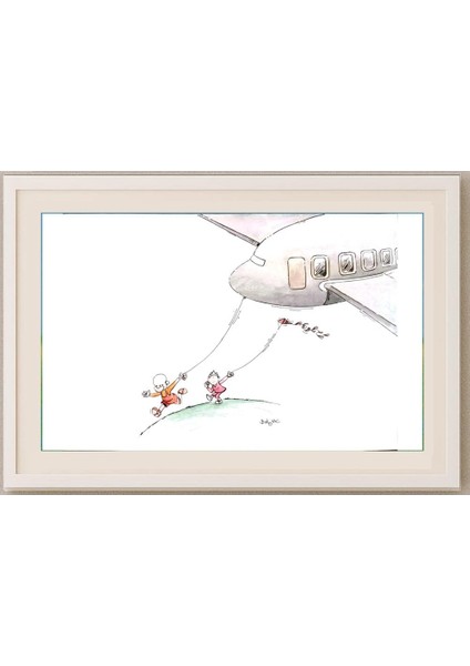 Milan Bukovac 29X21CM Orijinal Karikatür Tablo fırsatları