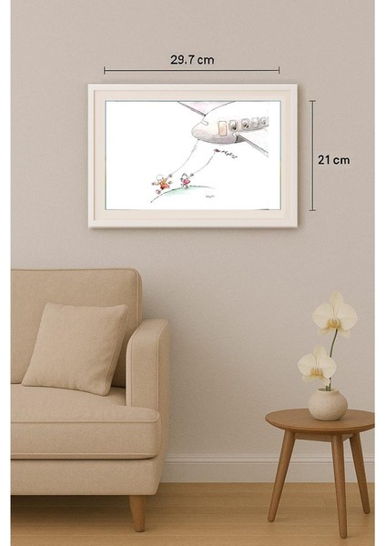 Milan Bukovac 29X21CM Orijinal Karikatür Tablo indirimleri